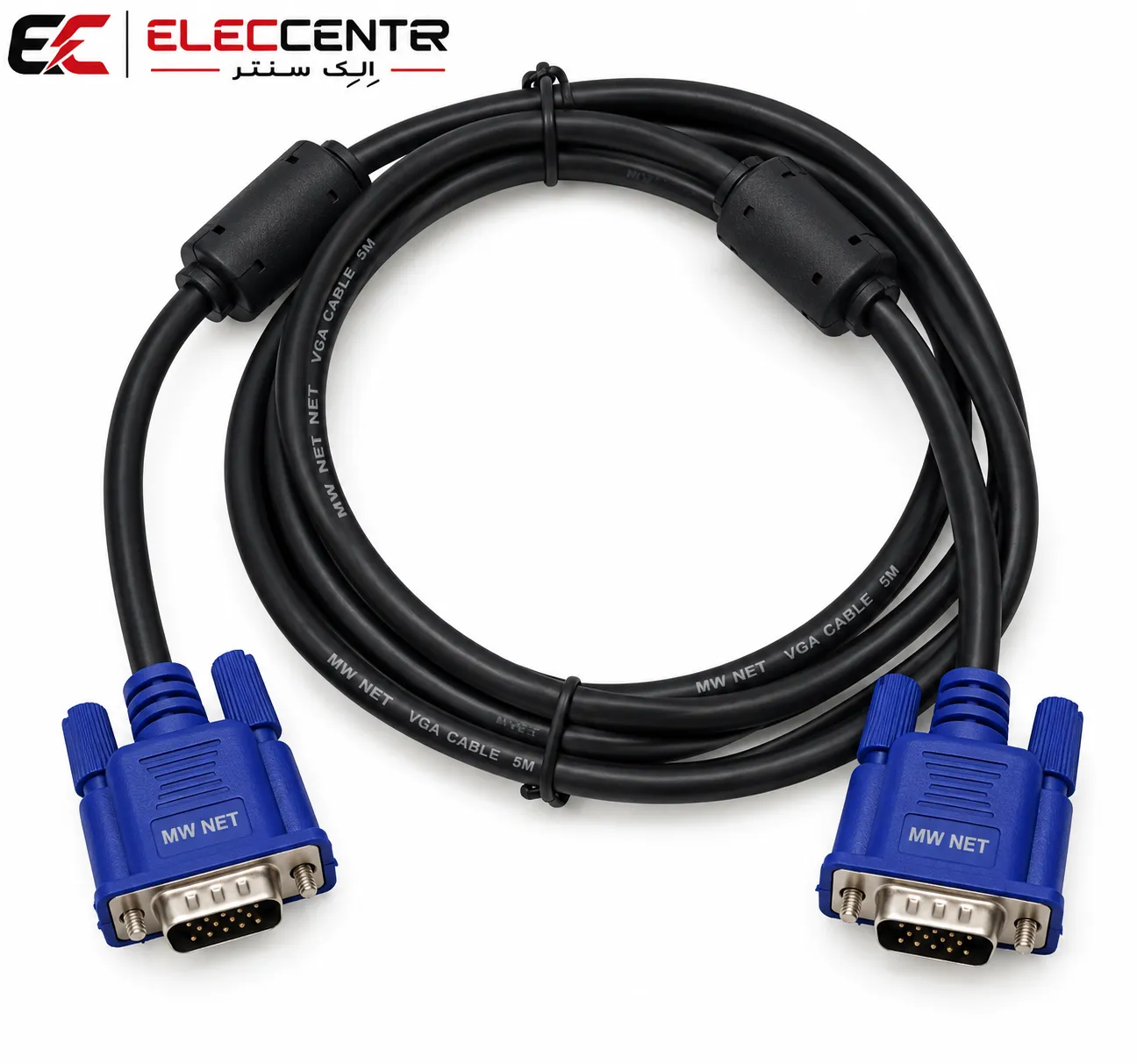 کابل VGA برند MW NET طول 5 متر